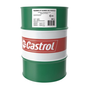 Castrol Transmax ATF Dex / Merc Multivehicle Transmission Fluid 60L - 3429064